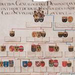 Déduction généalogique démontrant ceux qui ont droit de jouir des bourses fondées au Collège Van Dale à Louvain, l'an 1569.