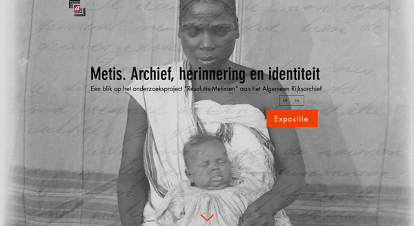 Web expo - Metis. Archief, identiteit Rijksarchief in België